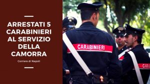 Arrestati cinque carabinieri