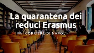 La quarantena dei reduci Erasmus UNISOB