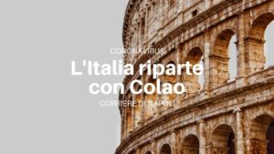 Coronavirus: l'Italia rinasce con Colao